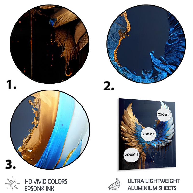 Fantasy & Sci-Fi Wall Decor on Metal, 20" H x 12" W x 1" D