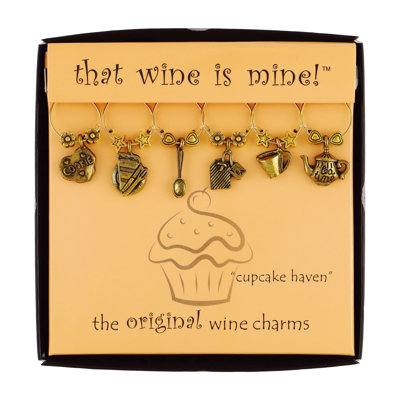 Aldor Gold Wine Charm