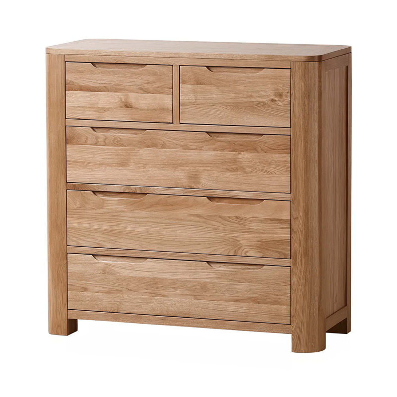 Sadorus 98cm W 5 - Drawer Chest of Drawers