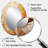 Beige Spiral Poteries - Beige Oval Wall Mirror Decor-213035459