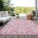 Malek Indoor/Outdoor Area Rug with Non-Slip Backing