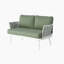 Causeuse et table en acier-115717656