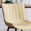 Chaises de salle à manger rembourrées en similicuir Heitger-787020011