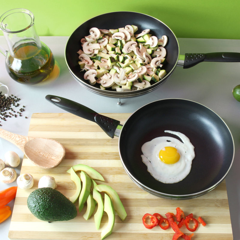 UNA Aluminum Non-Stick Frying Pan, 28cm