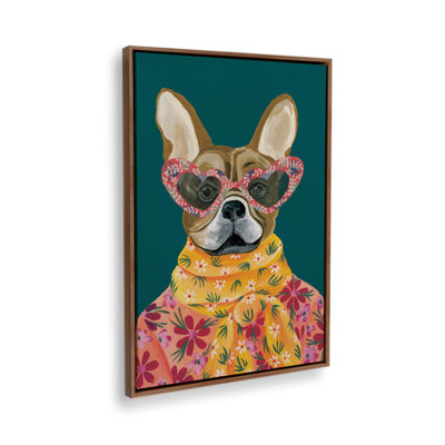«Fabulous Frenchie» par Yvette St. Amant, reproduction d'art