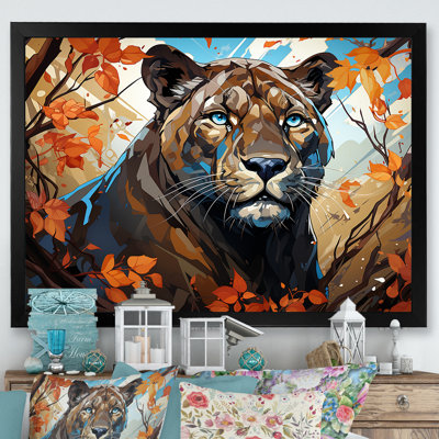 «Majestic Panther Roar I» sur toile