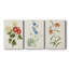 Fleurs des saisons I - Toile tendue avec châssis sur mesure - 3 pièces-1639352444