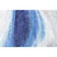Abstract Area Rug in Ivory/Silver/Blue