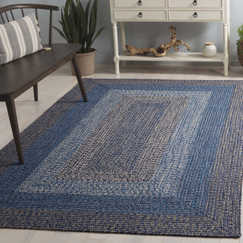 Tapis d'intérieur / extérieur lavable à la machine performance à chevrons Kion Performance, Rectangle de 5 pi x 8 pi