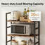 158cm H x 60cm W Metal Etagere Bookcase