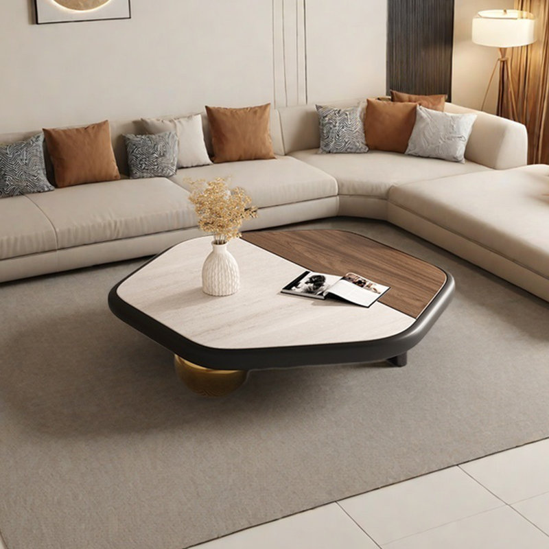 Table basse Creative en pierre supercristalline