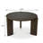 Claremont Solid Wood Round Coffee Table -  Major Brown Brush
