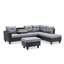 Canapé modulaire rembourré 4 pièces Towonna