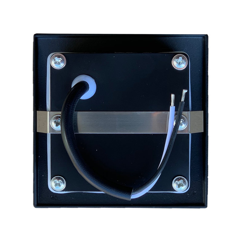 Marchepied STA03 blanc câblé à basse tension, Noir