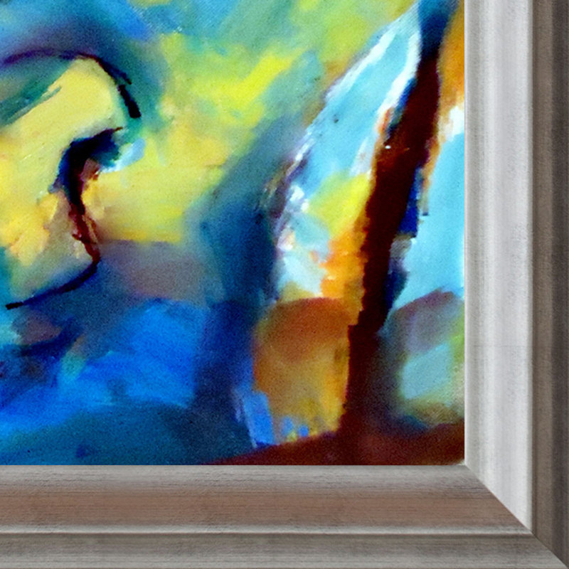 «Doorway to the Heart» par Helena Wierzbicki - Reproduction d'art sur toile encadrée, H 29 po x l 29 po x P 2 po