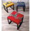 Scalamandre Maison Steel Vanity Stool