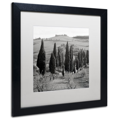 Alan Blaustein, «Tuscany IV», reproduction de photo encadrée