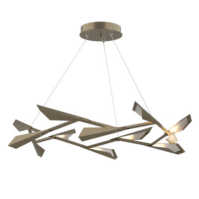 Quill 10 - Light Metal LED Chandelier