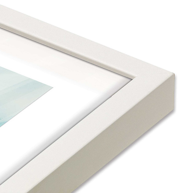 Blossoms in Spring Light II Framed Print, 17" H x 13" W, Opaque White
