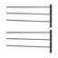 73.7cm W Steel Wall Mounted Shelving Unit