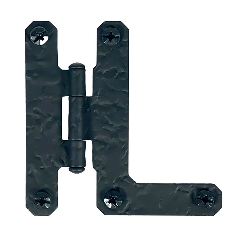 Black Iron Traditional Cabinet Bar Latch