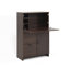 Armoire de bureau avec tiroir de rangement et tablettes, armoire de salon