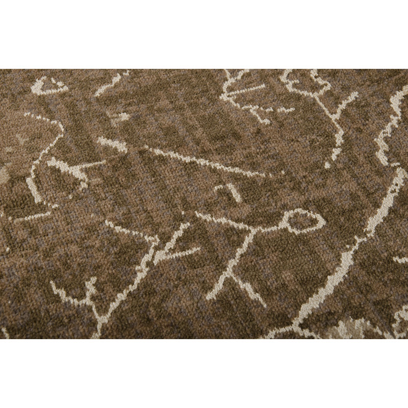 Tapis chocolat Dickinson, Rectangle 9 pi 9 po x 13 pi 9 po