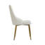 Table de salle à manger 59,05 po Modern White Stone-1259030726-1259030725