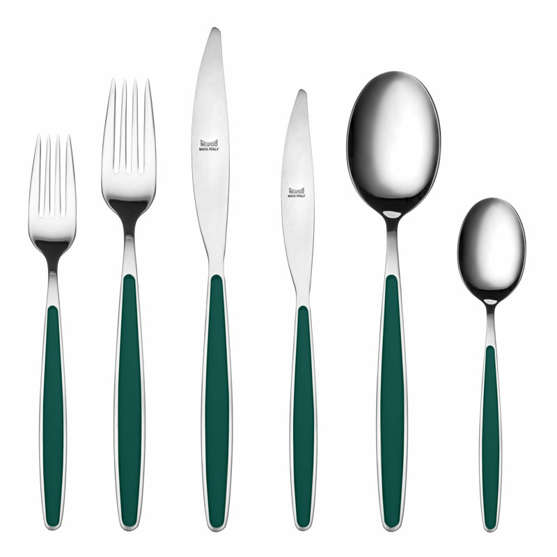 Couverts Caramella, Vert