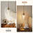 Modern Hammered Glass Pendant Light With Adjustable Chain, Thick Textured Glass Shade