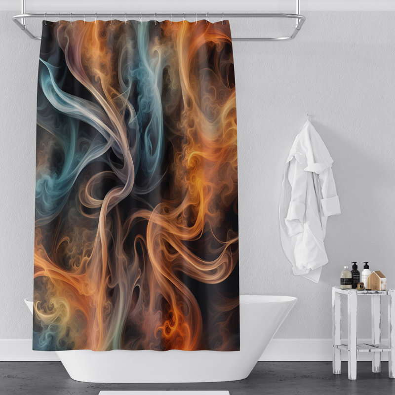 Rideau de douche Domen, H 93 po x l 70 po