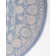 Tapis bleu Myatt