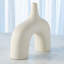 Stretch Vase-Cream Stone-Lg