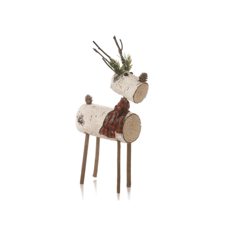 Figurine à bûches debout Finlayson, H 7,5 po x l 15 po x P 2 po