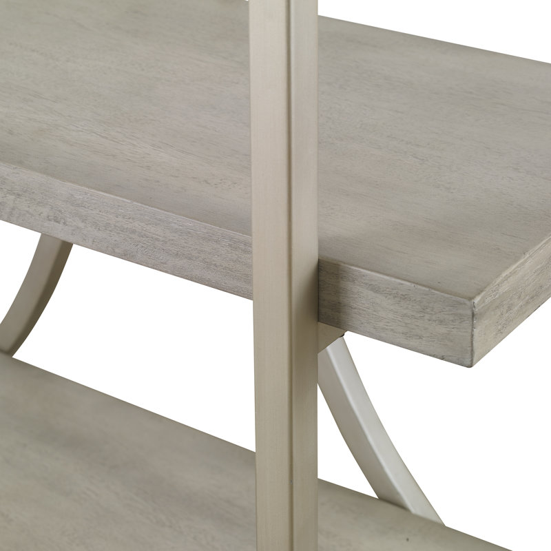 88" H x 42" W Wood Etagere Bookcase