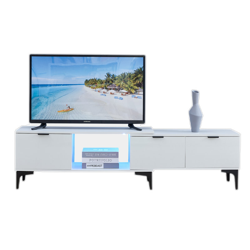 Acesyn Unfinished TV Stand for TVs up to 65"