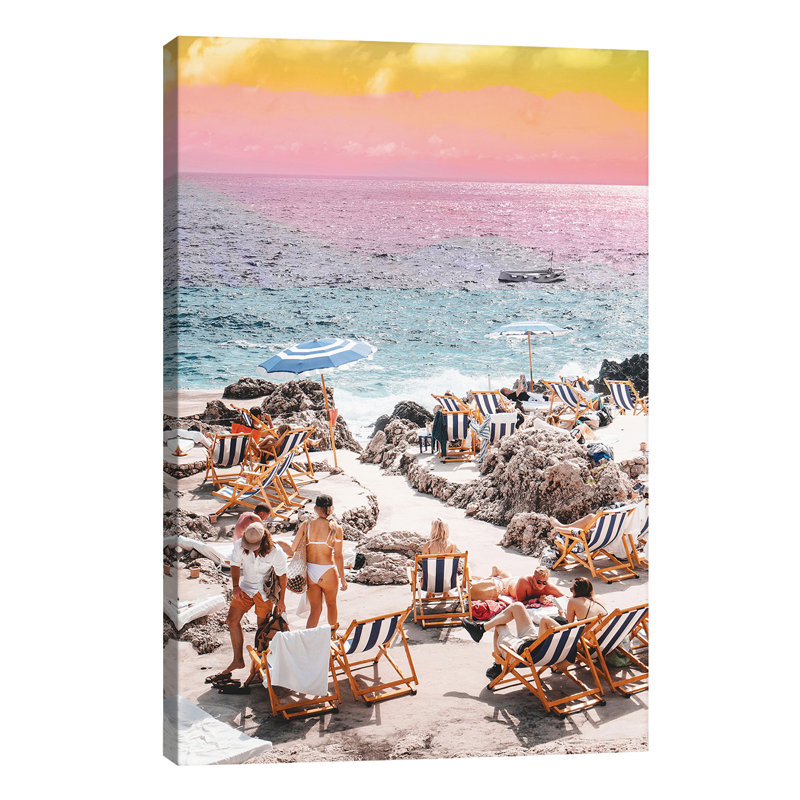 Beach Day II - Wrapped Canvas Print, 66.04 cm H x 45.72 cm W x 1.91 cm D