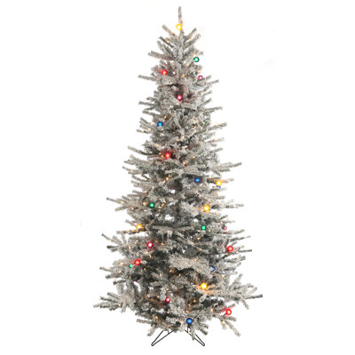 90' H Lighted Artificial Spruce Christmas Tree