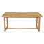 Table d'extérieur pour patio, cour arrière, jardin