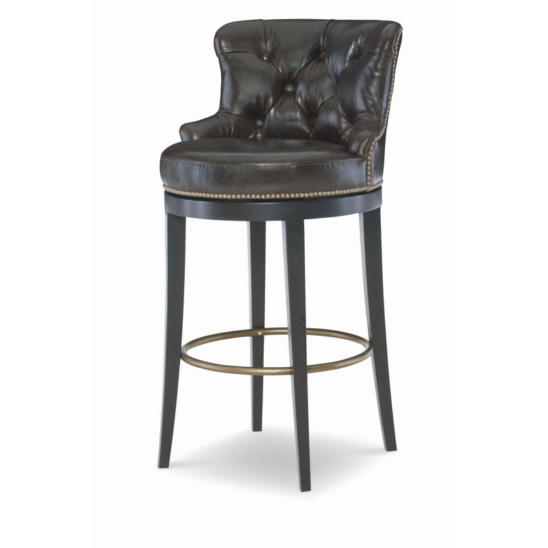 Forte Swivel Upholstered Stool, Bar Stool (31" Seat Height)