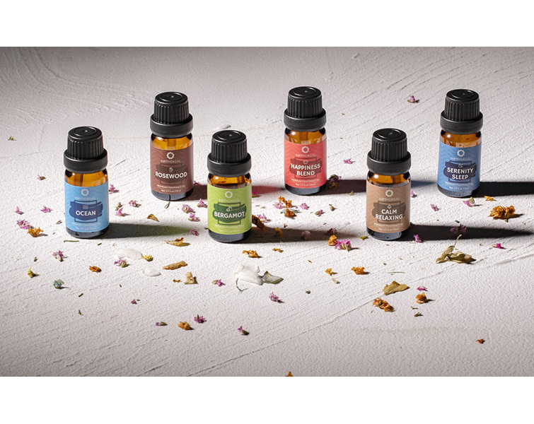 Hearth & Harbor Premium Fragrance Oil Set of 6 Scented Oil for