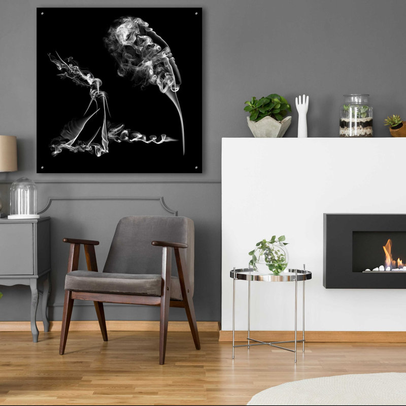 «Fearless Girl», art mural en verre acrylique, L 36 po x H 36 po