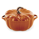 Staub Ceramic 24-oz Pumpkin Cocotte