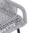 Set Of 2 Outdoor Patio Barstool, Light Gray Rope-2129102046