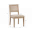 Ensemble de 2 chaises sans accoudoirs