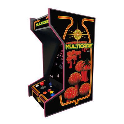 Tabletop Arcade Machine with 19" Monitor and 60 Retro Games - Fully Assembled