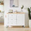 Rawson 120cm W Kitchen Island and with Locking Wheels