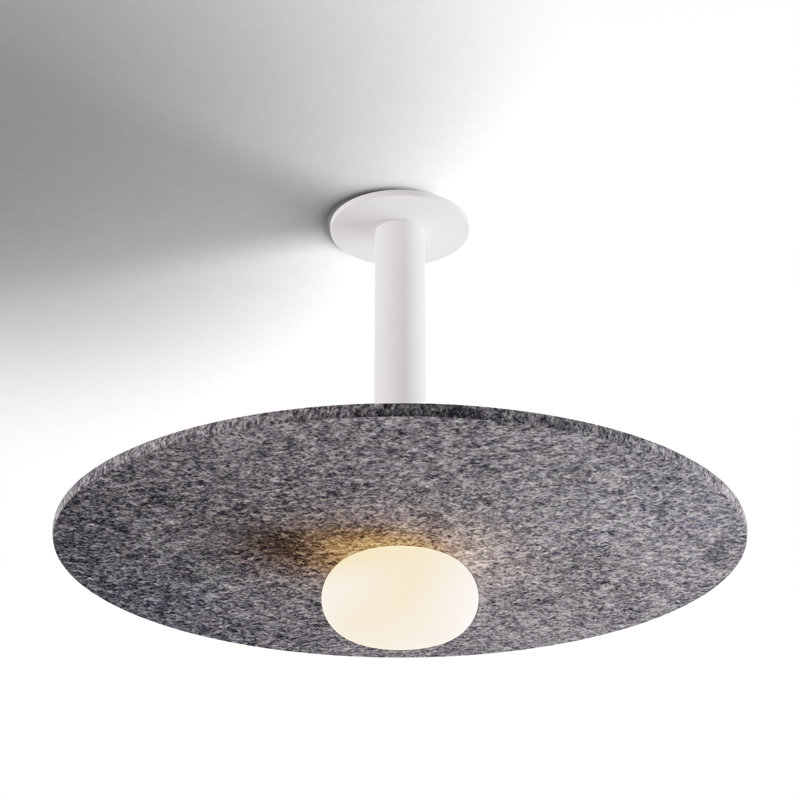 Combi 1 - Light LED Pendant, Charcoal