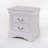 Louis Philippe III White Finish Nightstand