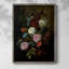 Impression encadrée Demure Dutch Floral II - bois massif-739050280